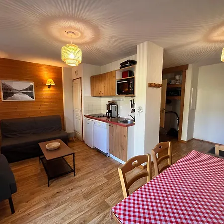 Confortable Pour 6 Personnes 40m2 Pied Pistes, Piscine, Wifi, Parking 公寓