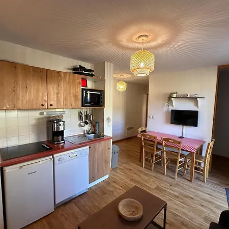 Confortable Pour 6 Personnes 40m2 Pied Pistes, Piscine, Wifi, Parking 尚鲁斯